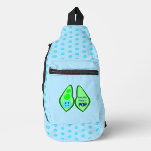 Bandolera Preparado para hacer que el niño pequeño coma azul