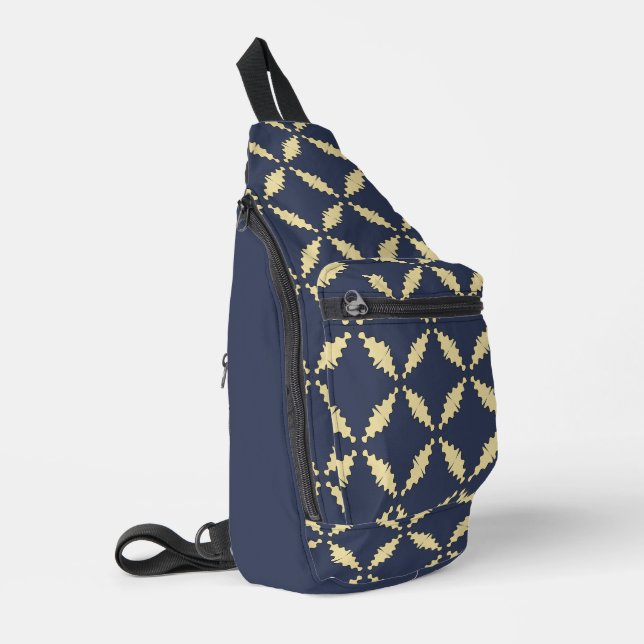 Bandolera Print Cut Sew Sling/Crossbody Bag (Esquina izquierda)