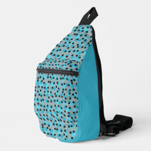 Bandolera Puntos de iceberg retro de mediados de siglo