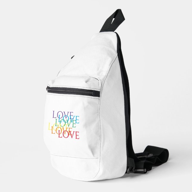 Bandolera RAINBOW LOVE Sling Bag (Esquina derecha)