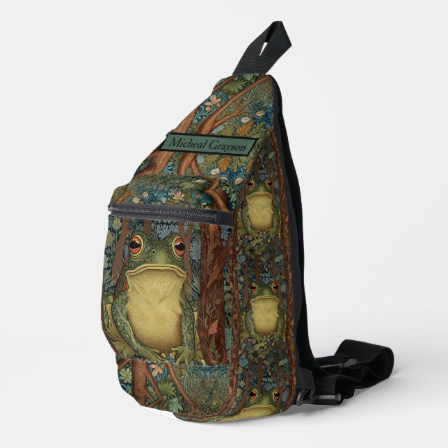 Bandolera Rana boho vintage (Esquina derecha)