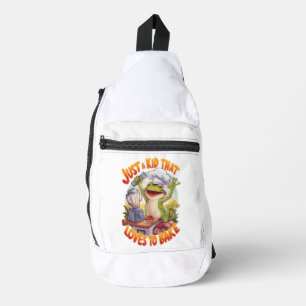 Bandolera Rana culinaria: Mágica Frogtastic Blender