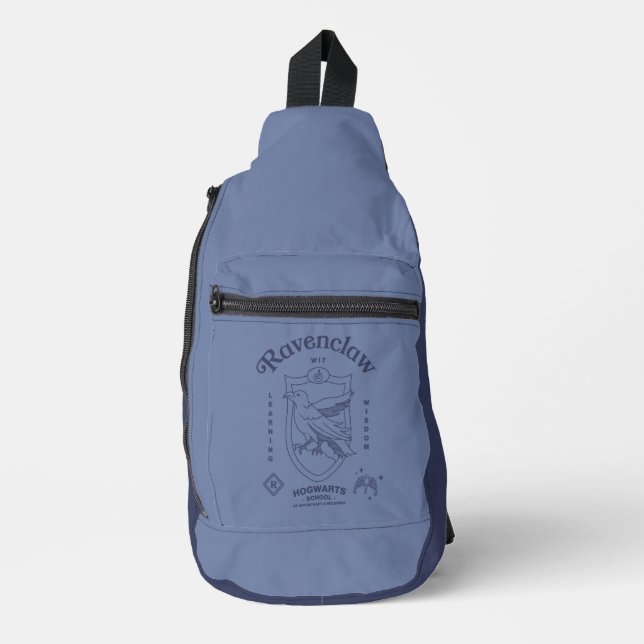 Bandolera RAVENCLAW™ Wit Learning Wisdom Crest (Anverso)