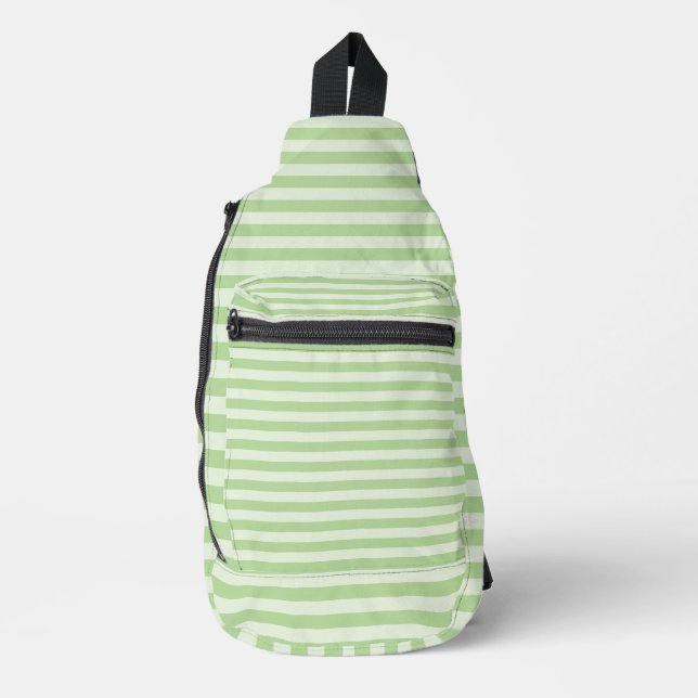 Bandolera Rayas verdes (Anverso)