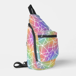 Bandolera red de sinapsis de prisma - web arco iris :