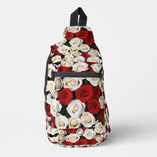 Bandolera RedandWhiteRoses
