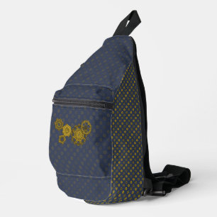 Bandolera Relojería tejida