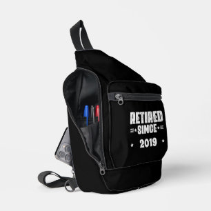 Bandolera Retirado Desde 2019 - ¡Personalizar Tu Año!