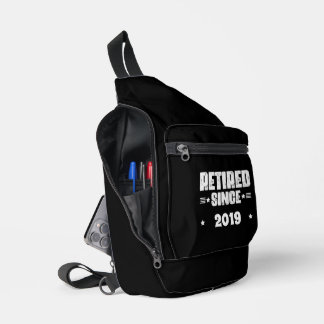 Bandolera Retirado Desde 2019 - ¡Personalizar Tu Año!