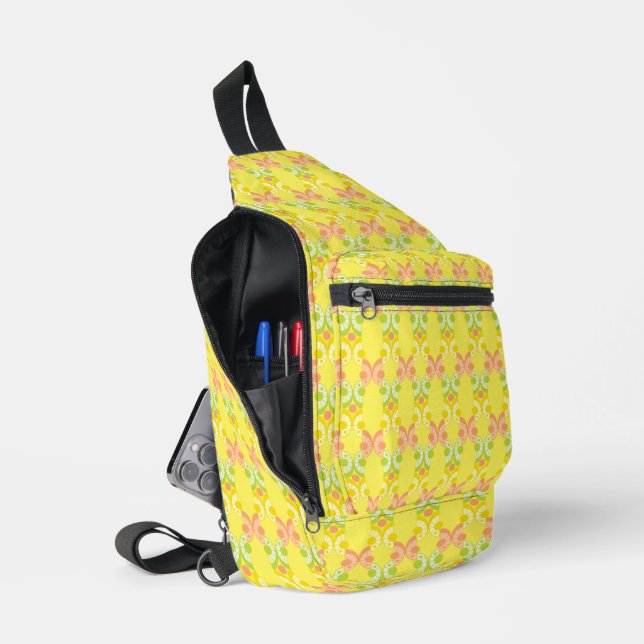 Bandolera Retro Citrus Sling Bag (Abierto)