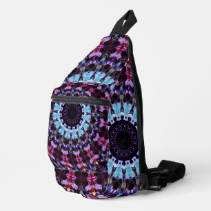 Bandolera Retro Psicodélico Mandala Hippie Boho Tye