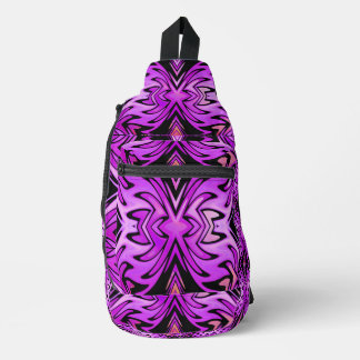 Bandolera Retro Tribuna Lilac Flame Sling Bag