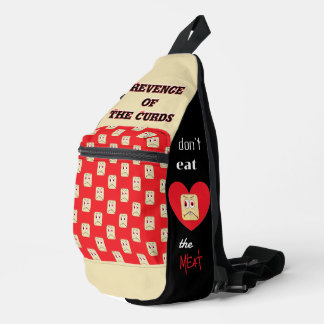 Bandolera Revenge of the Curds Print Cut Sew Bag