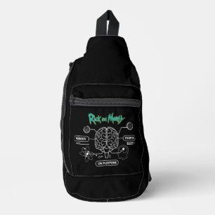 Bandolera RICK AND MORTY™ Descargar el cerebro de copia de