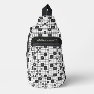 Bandolera Rompecabezas de la cruz del siglo pasado retro