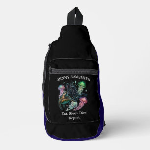 Bandolera Scuba Bliss: ¡Sumergirse en la aventura!