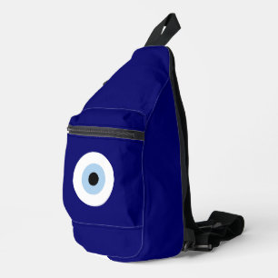 Bandolera Símbolo azul malvado Ojo Buena suerte y protección