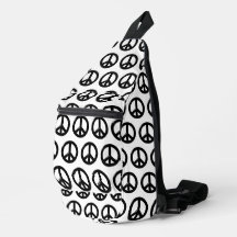 Símbolo de Paz 3D Negro