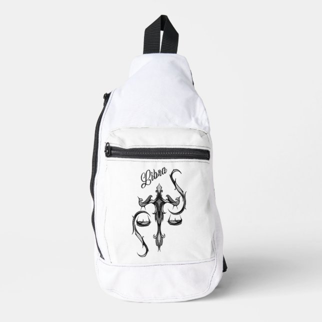 Bandolera Símbolo libra zodiac (Anverso)