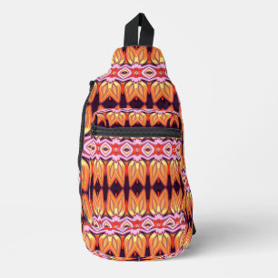 Bandolera Sling Bag, un diseño clásico retro multicolor