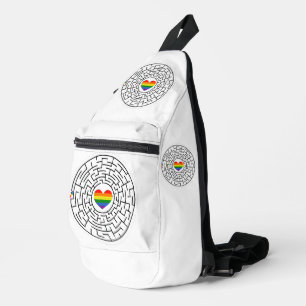 Bandolera SlipperyJoe el labyri labyri del rompecabezas de l