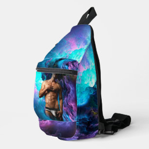 Bandolera SlipperyJoe's ropa interior para hombre musculoso
