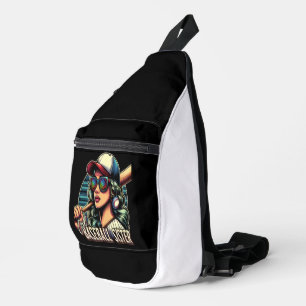 Bandolera Sombras de la fuerza de la hermana del béisbol de 
