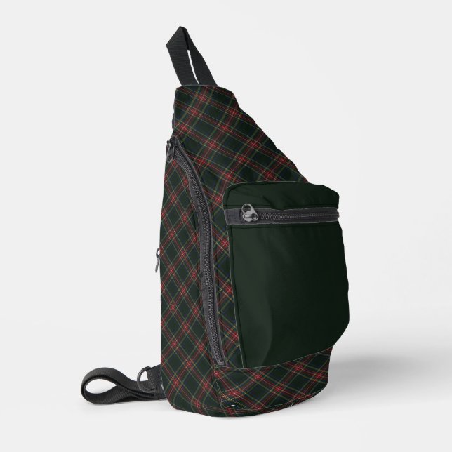 Bandolera Stewart Black Scottish Clan Tartan (Esquina izquierda)