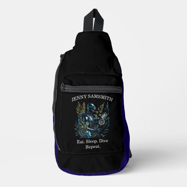 Bandolera Sumergirse en: Divertirse con cada chispa! (Anverso)