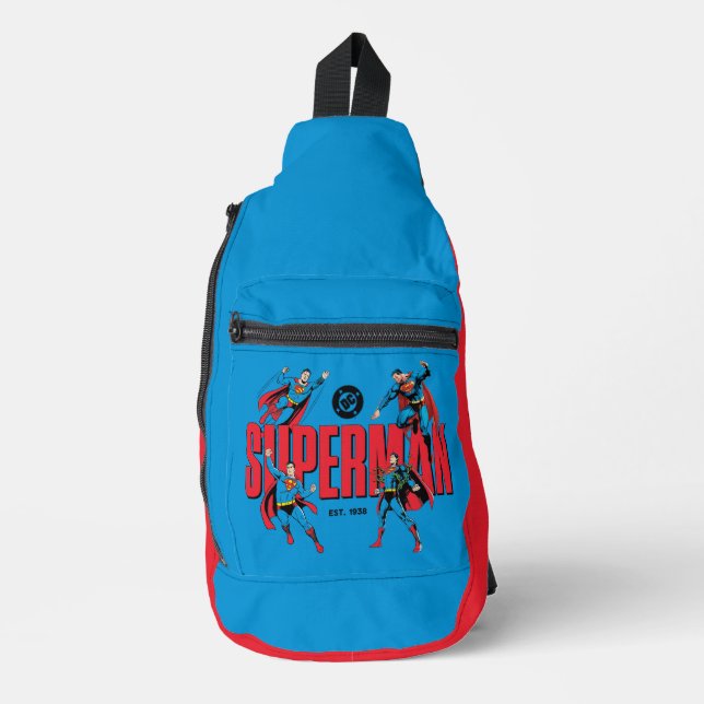 Bandolera Superman Legends Forever Graphic (Anverso)