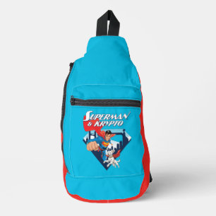 Bandolera Superman y Krypto Soar