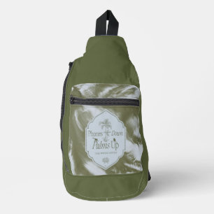 Bandolera Teléfonos abajo, palmas arriba - El Lotus blanco