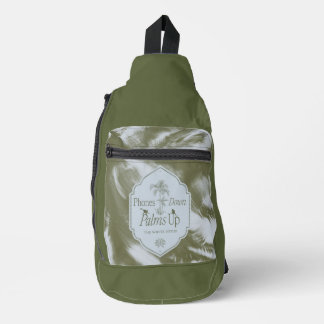 Bandolera Teléfonos abajo, palmas arriba - El Lotus blanco