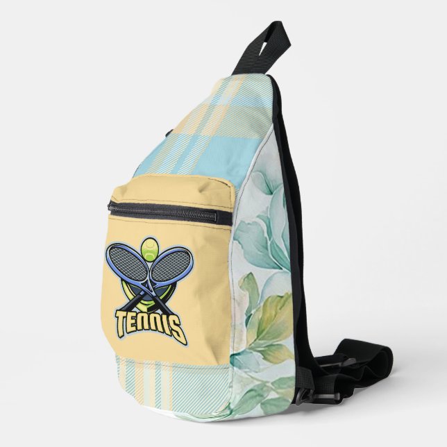 Bandolera "Tennis Love" Print Cut Sew Bag (Esquina derecha)