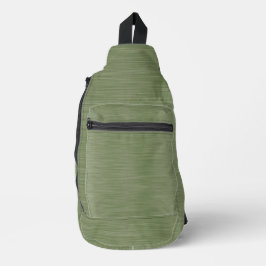 BANDOLERA TEXTURA DE ASPECTO METÁLICO CEPILLADO VERDE MEDIO