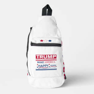 Bandolera Trump vuelve a hacer feliz a Estados Unidos