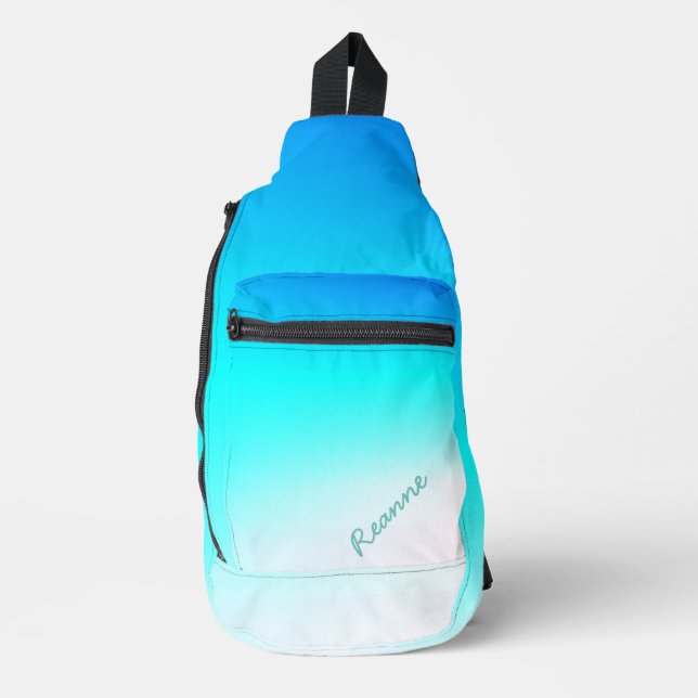 Bandolera Turquoise Ombre (Anverso)