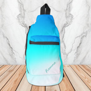 Bandolera Turquoise Ombre