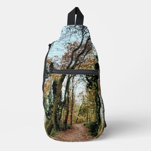 Bandolera Un camino, a través de los árboles (Anverso)