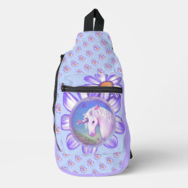 Bandolera Un paraíso morado