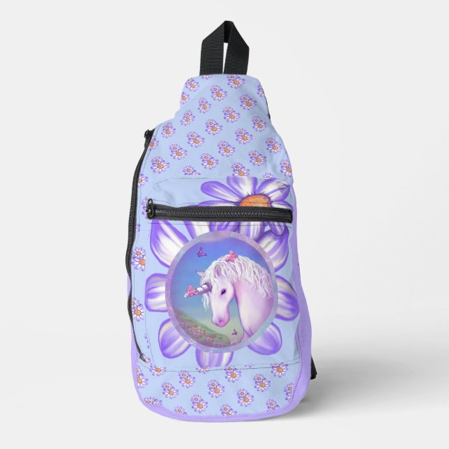 Bandolera Un paraíso morado (Anverso)