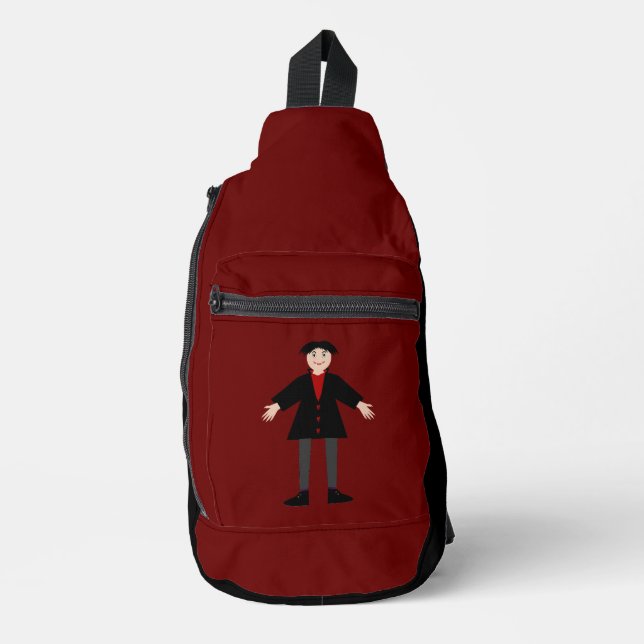 Bandolera Vampiro de Cute Halloween (Anverso)