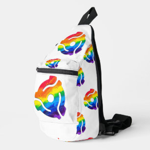 Bandolera Vibrante de adaptador de registro de 45 RPM de plá