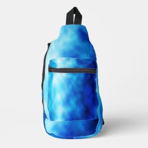 Bandolera Vidrio Azul