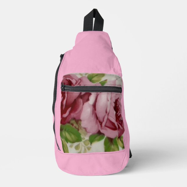 Bandolera Vintage Rose Elegance  (Anverso)