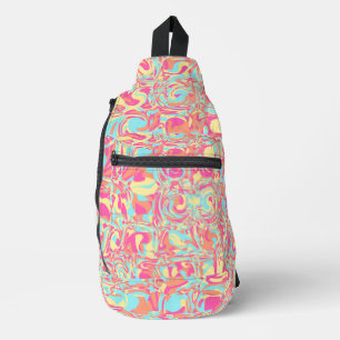 Bandolera Vivid Swirls