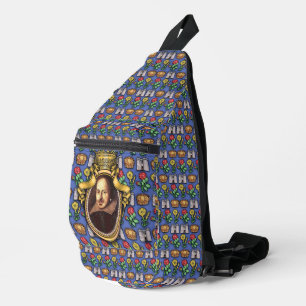 Bandolera William Shakespeare Print Cut Sew Bag