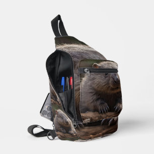 Bandolera Wombat, un bebé australiano,