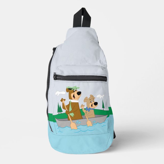 Bandolera Yogi Bear y Boo Fun Canoaventura (Anverso)