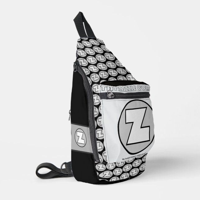 Bandolera Zazzle Brand Logo   (Esquina izquierda)